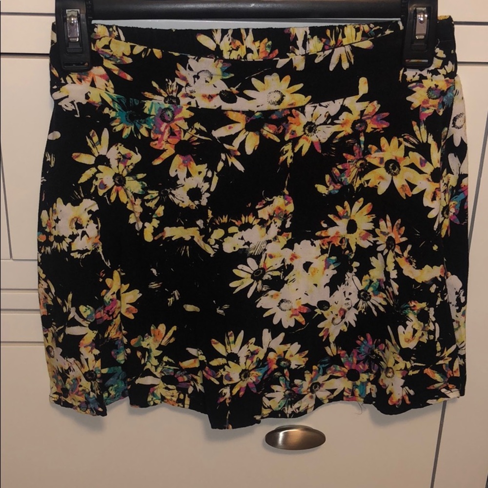 Floral skater skirt